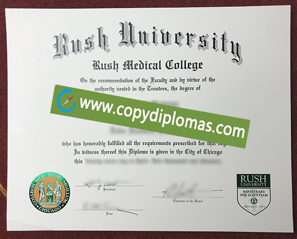 Rush University Rush Medical College diploma