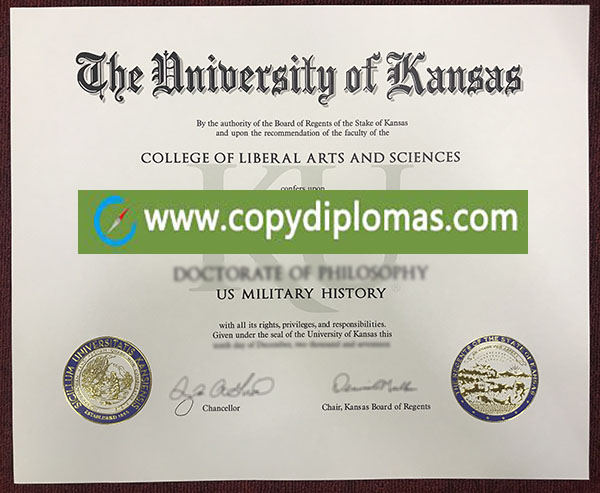 University of kansas diploma