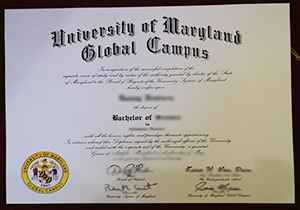 buy fake University of Maryland Global Campus degree