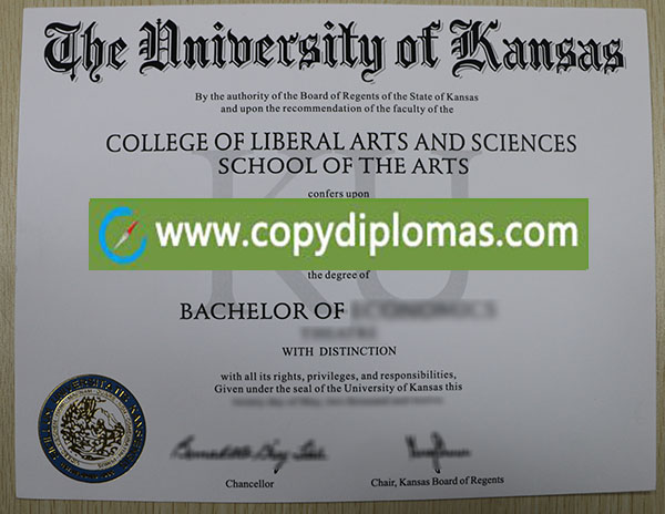 University of kansas diploma