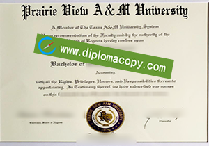 buy fake Prairie View A&M University diploma