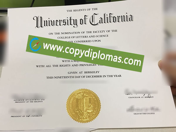 UC Berkeley diploma