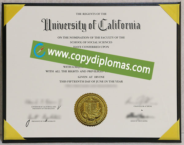 UC Irvine diploma