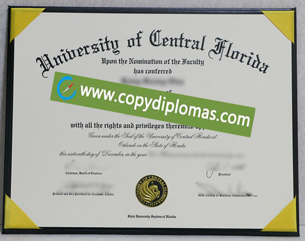 UCF diploma