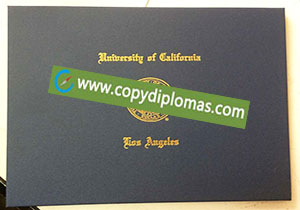 UCLA degree cover