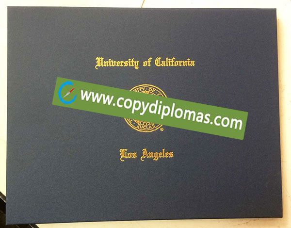 UCLA diploma cover