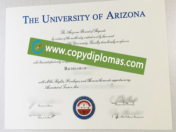 University of Arizona degree