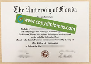 University of Florida diploma