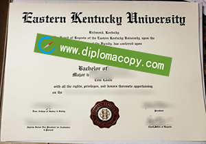 buy fake Eastern Kentucky University diploma