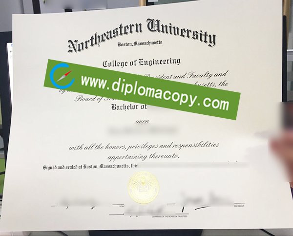 Northeastern University diploma, Northeastern University fake degree