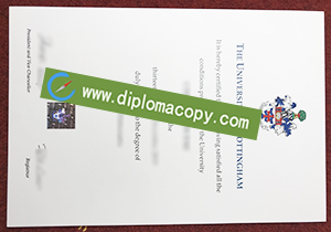 buy fake University of Nottingham diploma