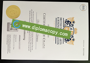 buy fake BMABA diploma