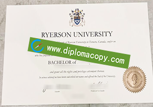 buy fake Ryerson University diploma