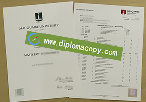 buy fake Macquarie University degree transcript