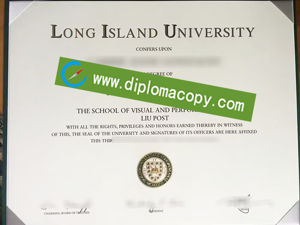 Long Island University diploma, fake Long Island University degree