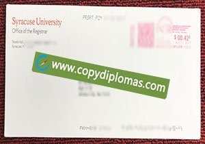 Syracuse University envelope