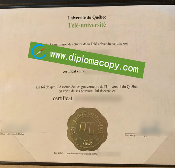 Universite du Quebec diploma, fake University of Quebec degree