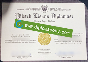 buy fake Istanbul Aydin University degree