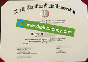 buy fake North Carolina State University diploma