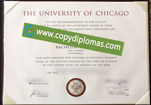 University of Chicago diploma