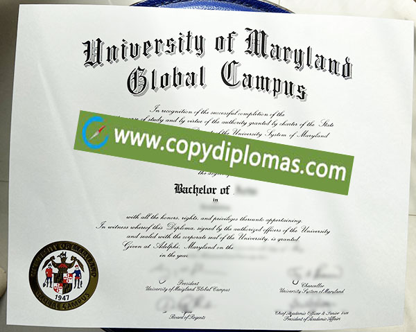 University of Maryland Global diploma