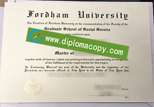 buy fake Fordham University degree