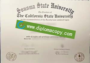 buy fake Sonoma State University degree