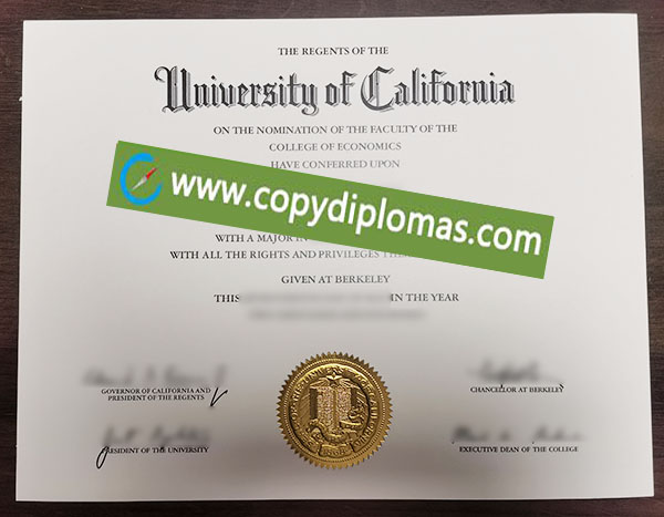 UC Berkeley diploma