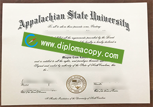 buy fake Appalachian State University degree