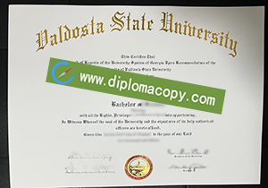 buy fake Valdosta State University diploma