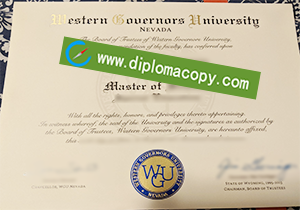 buy fake Western Governors University degree