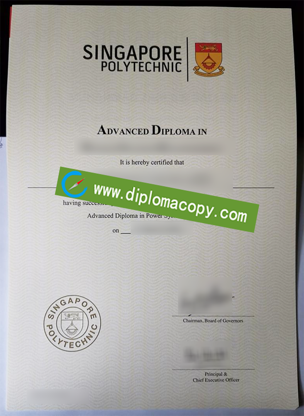 Singapore Polytechnic degree, fake Singapore Polytechnic diploma