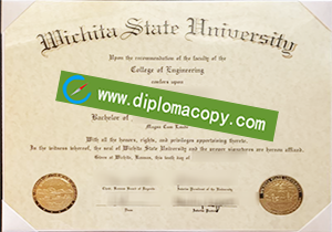 buy fake Wichita State University degree