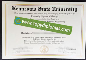 Kennesaw State University diploma