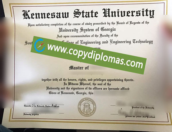 Kennesaw State University degree