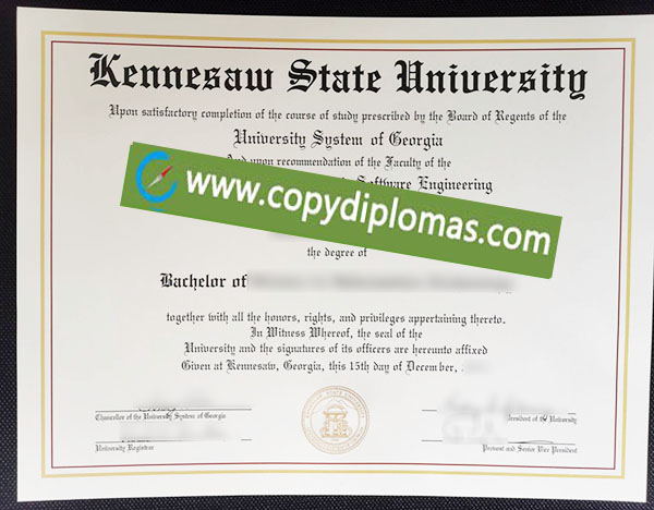 Kennesaw State University degree