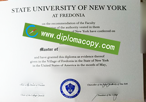 buy fake SUNY Fredonia degree