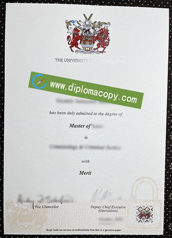 University of Lancaster diploma, fake degree