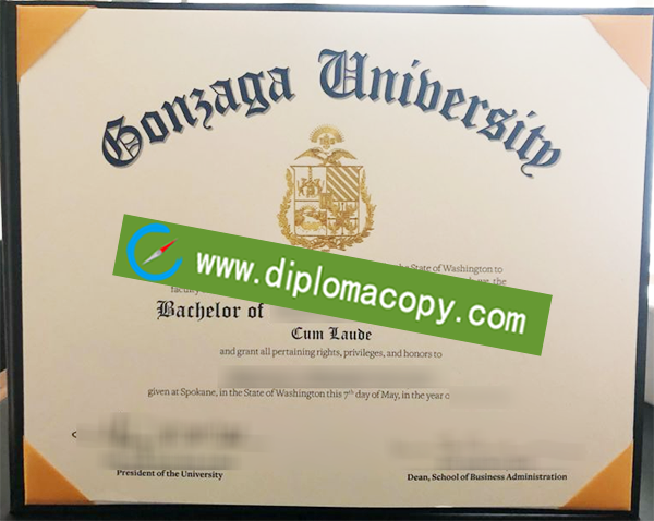 Gonzaga University diploma, Gonzaga University fake degree