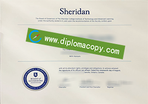 buy Sheridan College fake degree