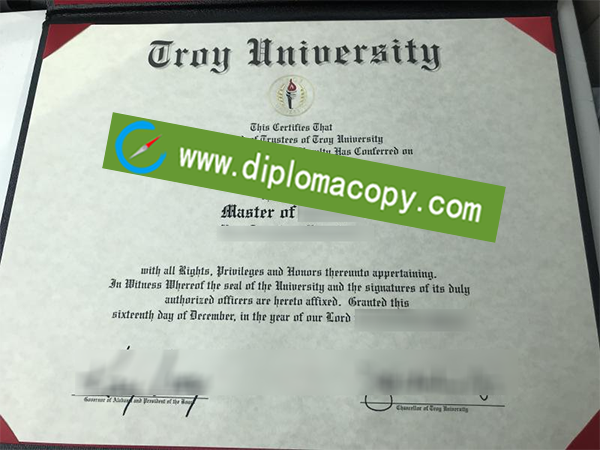 Troy University diploma, Troy University fake degree