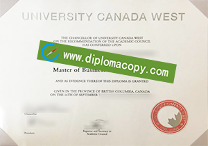 buy fake University Canada West degree