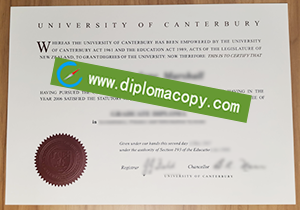 buy fake University of Canterbury diploma