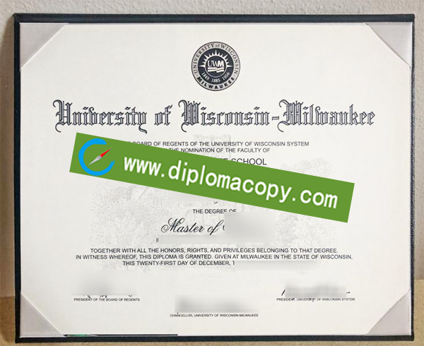 Fake UW–Milwaukee degree, University of Wisconsin diploma