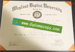 buy fake Wayland Baptist University degree