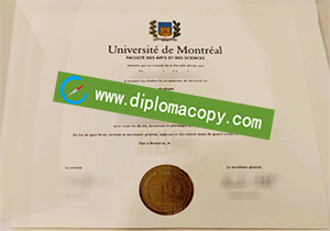 buy fake Université de Montréal diploma