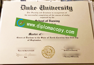 buy fake Duke University diploma