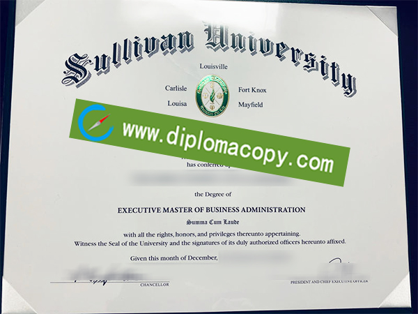 Sullivan University degree, Sullivan University diploma