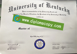 buy fake University of Kentucky diploma