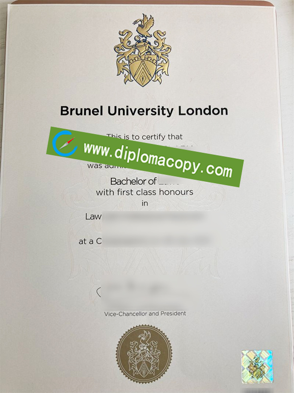 Brunel University London diploma, Brunel University London certificate